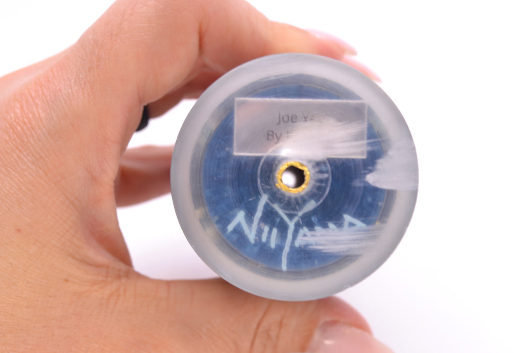 Joe Yee by KEGZ-Niiyama Collab Silver Rainbow Gray Scales Super Plunger 14" 7.2oz GZE