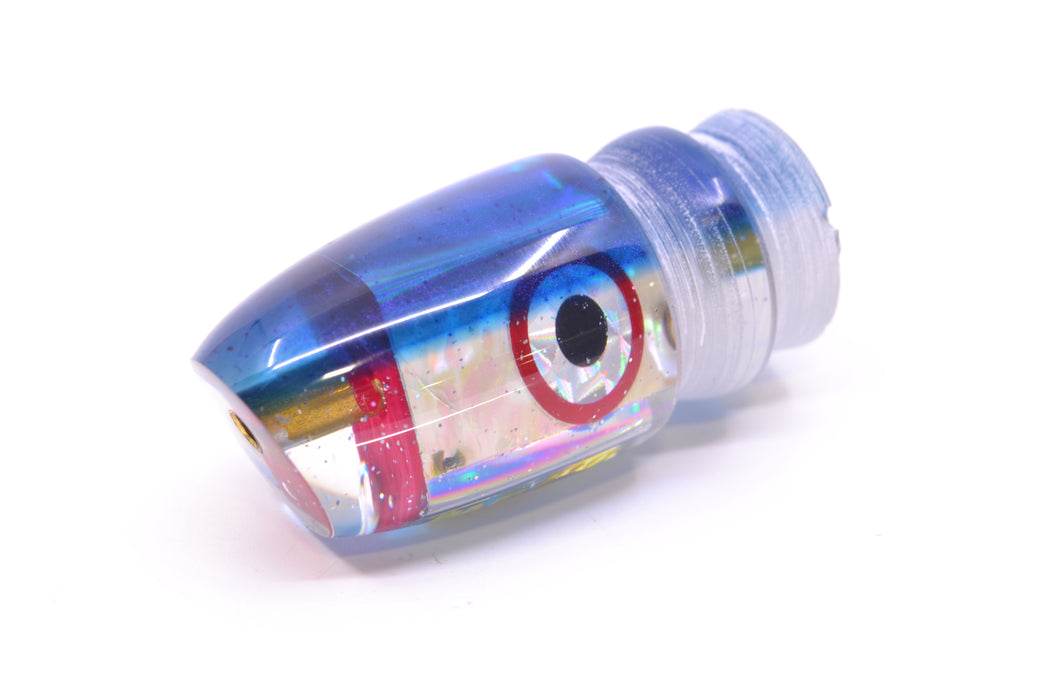 Bomboy Lures White Abalone Blue Back Ahi Bomb 9" 2.5oz