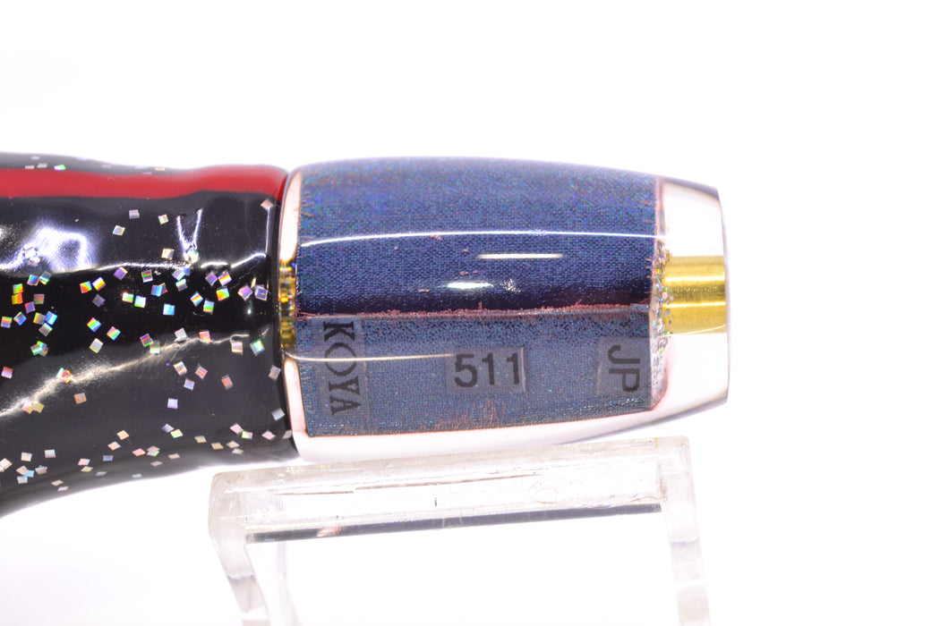 Koya Lures Black Rainbow JP 511 9" 4oz Skirted Black-Rainbow GZE