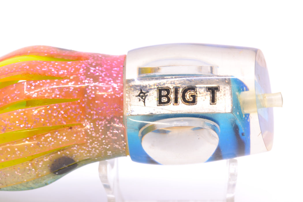 Big T Lures Blue Mackerel Short Nose Slant 12" 6oz Skirted New Pre-Owned GZE