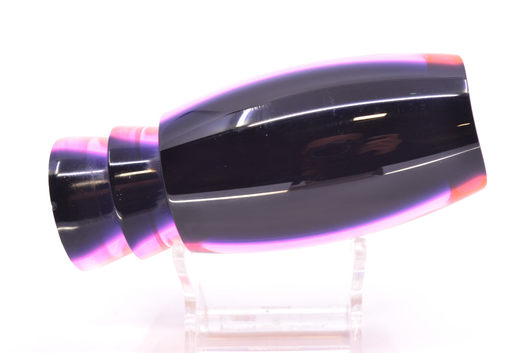 Moyes Lures Rainbow MOP Black-Pink Back Taxi Eyes Large Argus 14" 6.5oz