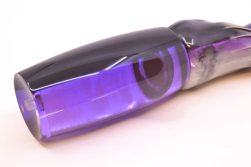 Moyes Lures Purple MOP Black Back Taxi Eyes XL Shotgun 14" 11oz FT Vinyl Purple Drip