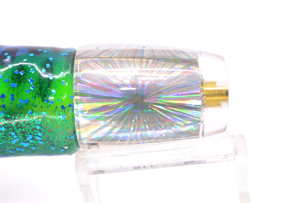 Koya Lures Silver Starburst JP 511 9" 4oz Skirted Electric Blue-Black GZE