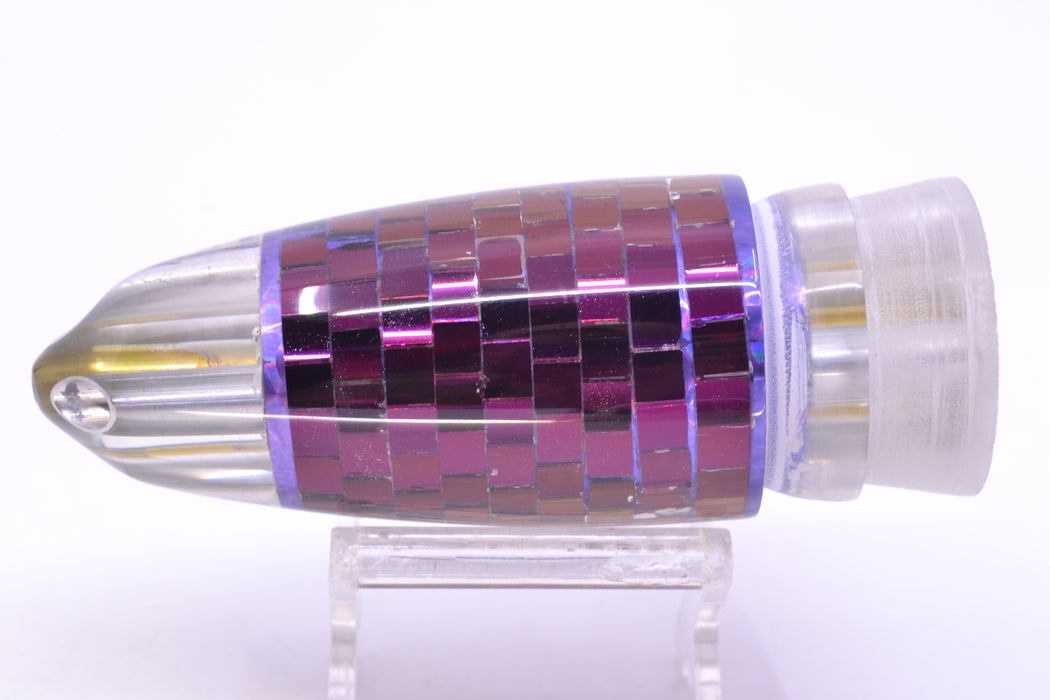 Ali'i Kai Lures Purple Mirrored Disco Ball Dreamliner Jet 12" 11oz