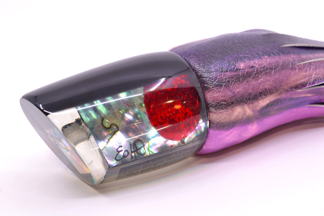 Marlin Magic Pro Series Blue-Purple Abalone Black Back Ruckus 12" 7.8oz ALV Vinyl Skipjack