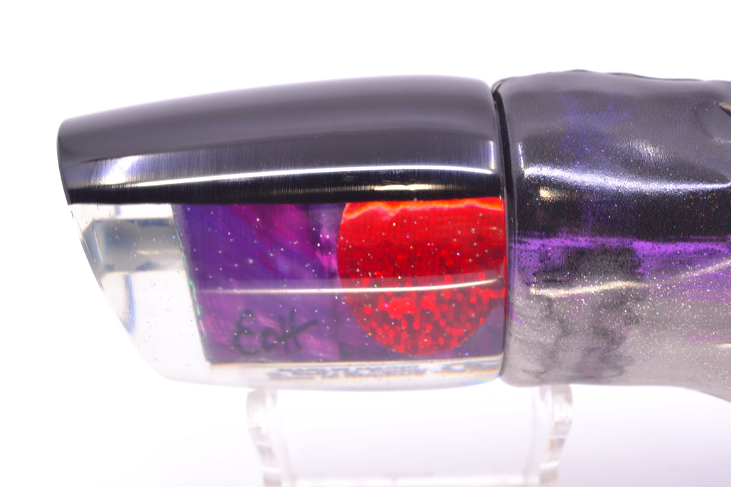 Marlin Magic Purple MOP Black Back Red Eyes Ruckus 12" 9oz Fire Tailz Vinyl Purple Drip