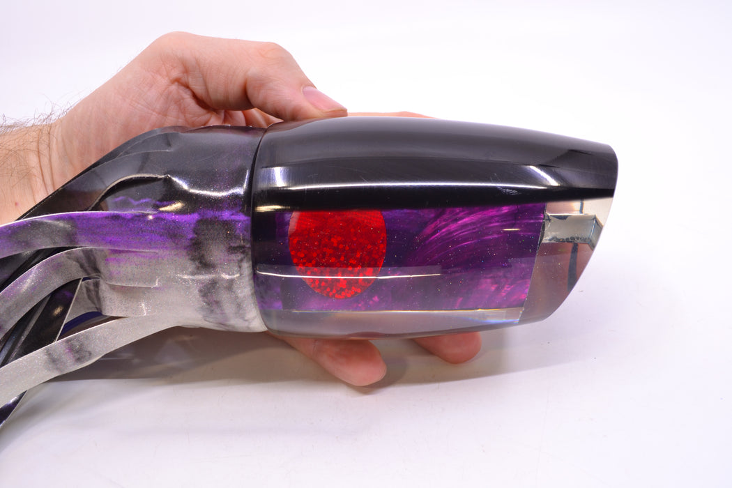 Marlin Magic Purple MOP Black Back XXL Ruckus Teaser 18" 20oz FT Vinyl Purple Drip GZE