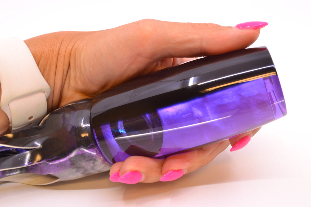 Moyes Lures Purple MOP Black Back Taxi Eyes XL Shotgun 14" 11oz FT Vinyl Purple Drip
