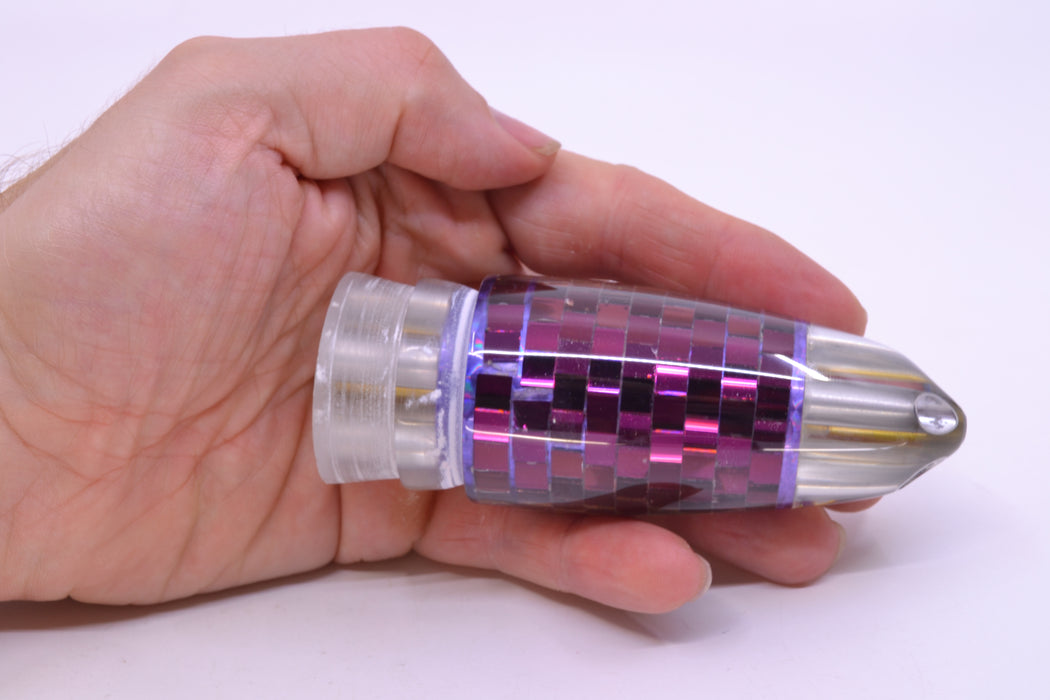 Ali'i Kai Lures Purple Mirrored Disco Ball Dreamliner Jet 12" 11oz