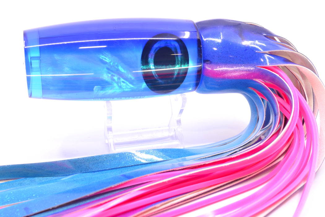 Moyes Lures Ice Blue MOP Blue Back Taxi Eyes XL Shotgun 14" 11oz FT Vinyl Blue Dream GZE