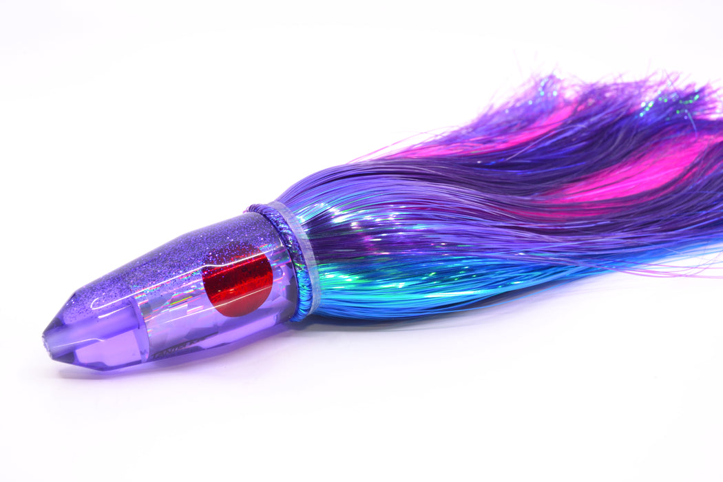 TANTRUM Lures Purple Rainbow Purple Back Medium Bullet 9" 7oz Strobez Purple-Blue/Pink GZE