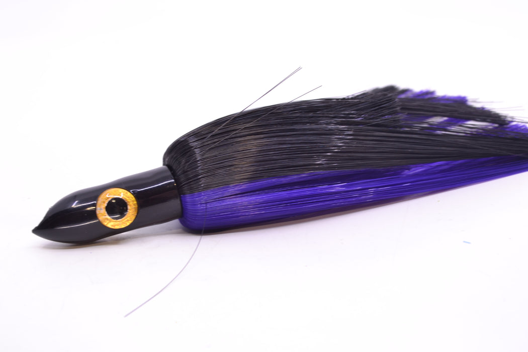 Iland Lures Jr. Dredge Ilander Black-Purple Hair Black Head 6.5