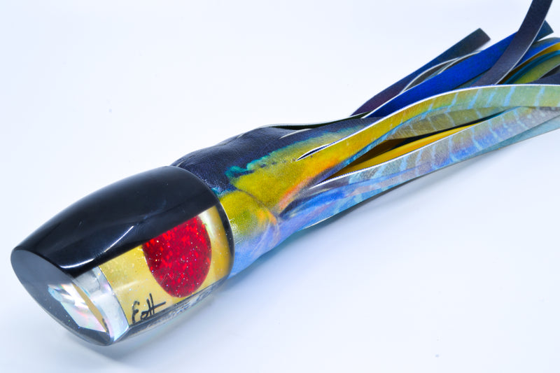 Marlin Magic Golden Black Back Red Eyes Smokey Joe 12" 8.5oz ALV Vinyl Yellowfin GZE