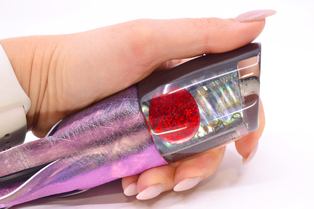 Marlin Magic Pro Series Blue-Purple Abalone Black Back Ruckus 12" 7.8oz ALV Vinyl Skipjack