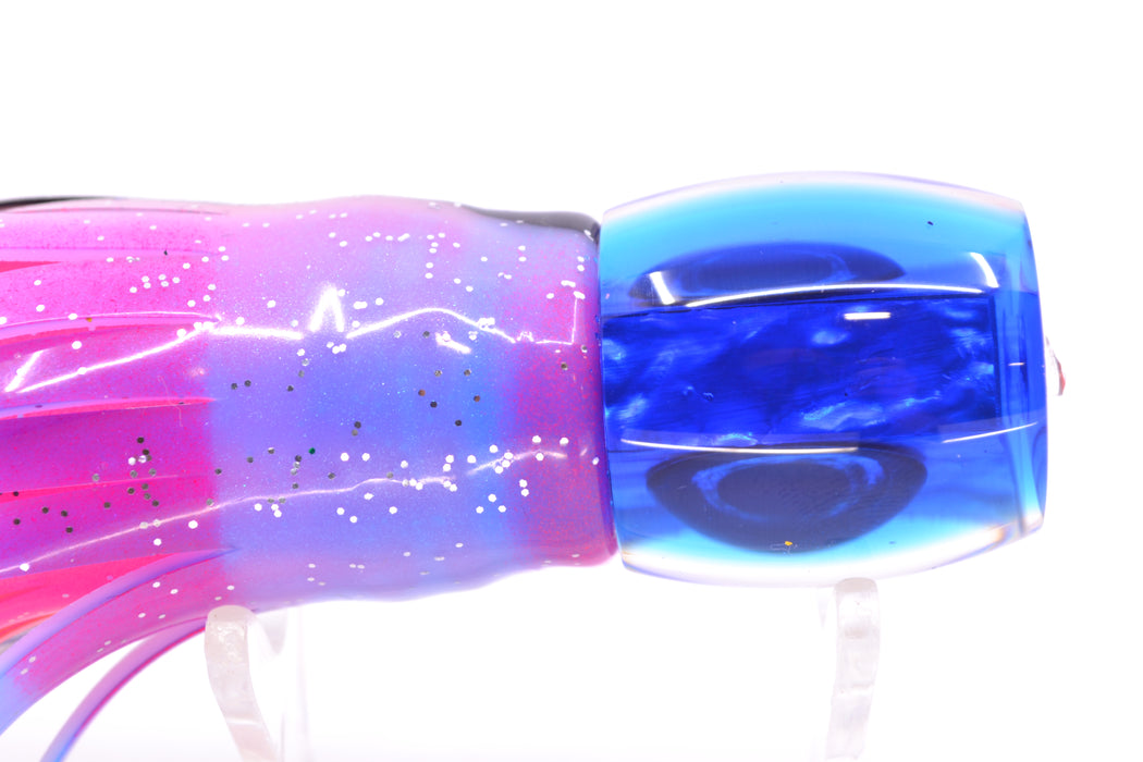 Moyes Lures Rainbow MOP Blue Back Taxi Eyes Small Secret 9" 3oz Skirted Gay Bob