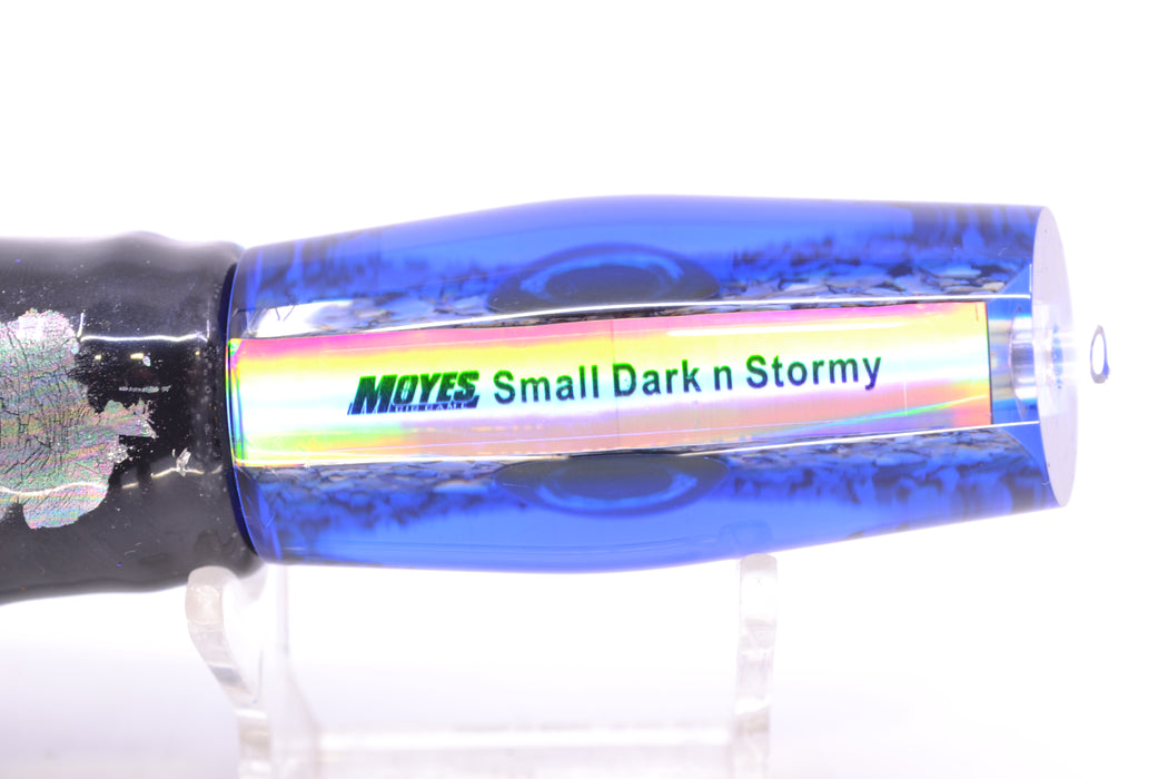 Moyes Lures S&P Blue Back Small Dark-N-Stormy 9" 4.5oz Skirted Yellowfin