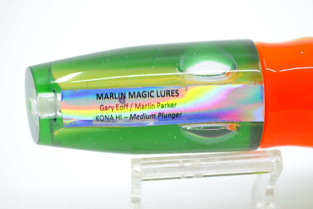 Marlin Magic Golden MOP Green Back Doll Eyes Medium Plunger 10" 7.7oz Skirted