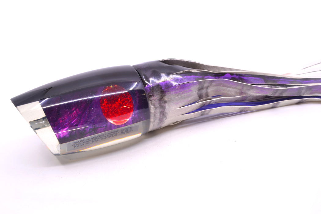 Marlin Magic Purple MOP Black Back XXL Ruckus Teaser 18" 20oz FT Vinyl Purple Drip GZE