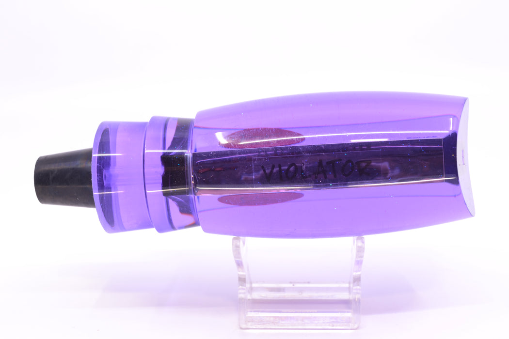 Bonze Lures Purple Mirrored Red Eyes Violator 14" 12.5oz
