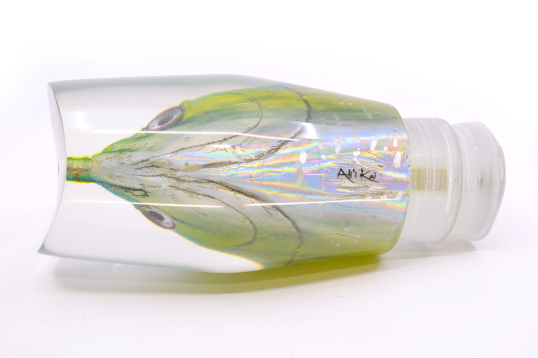 Ali'i Kai Lures Yellowfin Black-Blue-Yellow-Silver Fish Head #2 Torta Teaser 27.5oz