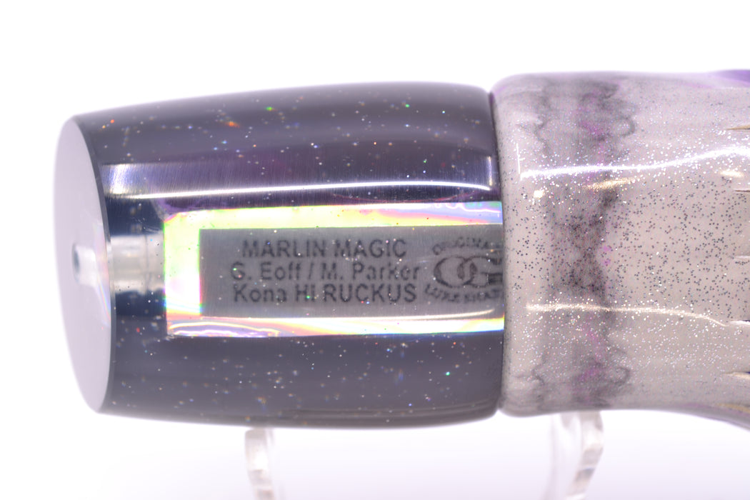 Marlin Magic Purple MOP Black Back Red Eyes Ruckus 12" 9oz Fire Tailz Vinyl Purple Drip