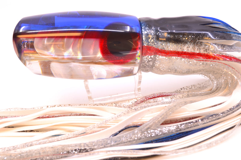 Coggin Lures Real Shell Blue-Red Back Tado Mauna Kea Scoop 14" 16oz Skirted