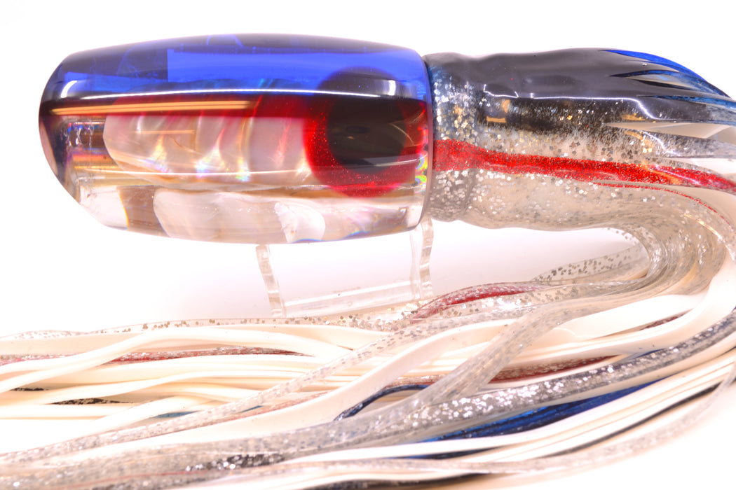 Coggin Lures Real Shell Blue-Red Back Tado Mauna Kea Scoop 14" 16oz Skirted