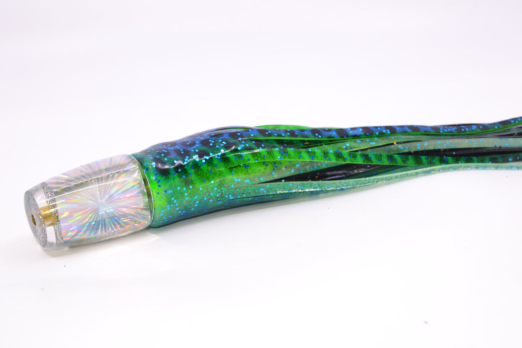 Koya Lures Silver Starburst JP 511 9" 4oz Skirted Electric Blue-Black GZE