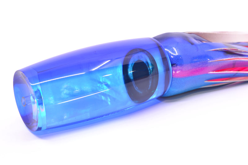 Moyes Lures Ice Blue MOP Blue Back Taxi Eyes XL Shotgun 14" 11oz FT Vinyl Blue Dream GZE