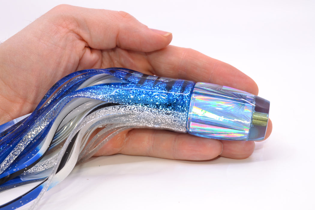 Koya Lures Ice Blue Starburst JP 511 9" 4oz Skirted Blue Mackerel-Blue Rainbow GZE