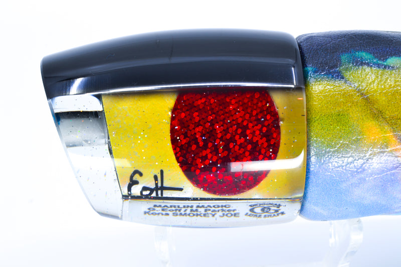 Marlin Magic Golden Black Back Red Eyes Smokey Joe 12" 8.5oz ALV Vinyl Yellowfin GZE