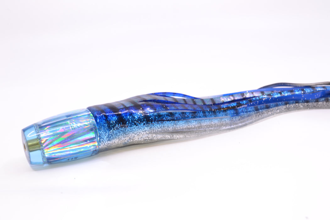 Koya Lures Ice Blue Starburst JP 511 9" 4oz Skirted Blue Mackerel-Blue Rainbow GZE
