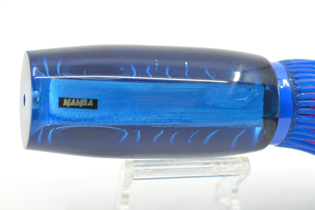 Amaral Lures Blue Chrome-Mirrored Blue Back Mamba 15" 9oz