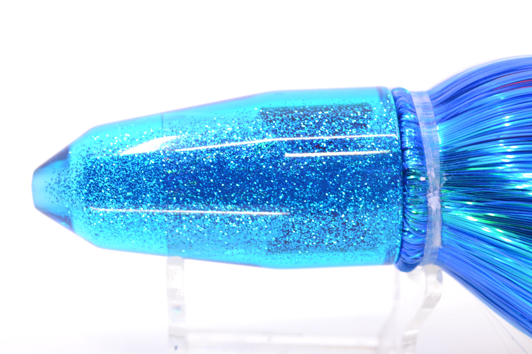 TANTRUM Lures Blue Rainbow Blue Back Medium Bullet 9" 7oz Strobez Royal Blue-White GZE