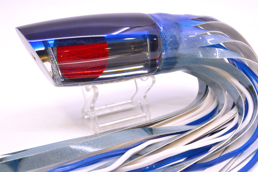 Koya Lures Mirrored Dark Blue-Blue Back Medium Poi Dog 14" 10oz FT Vinyl Aku Revisited