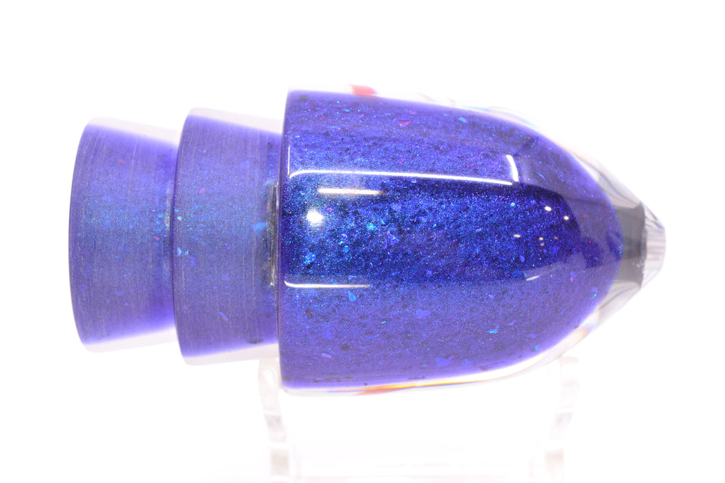 LS Lures Silver Rainbow Blue Glitter Back Flyer 13" 5.7oz GZE