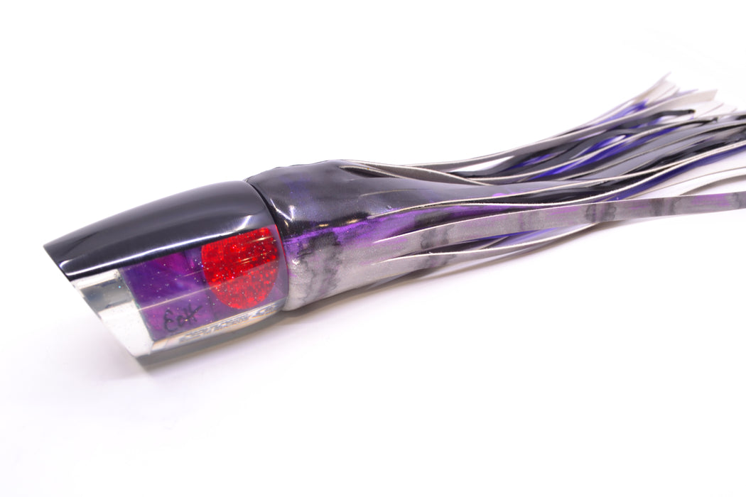 Marlin Magic Purple MOP Black Back Red Eyes Ruckus 12" 9oz Fire Tailz Vinyl Purple Drip