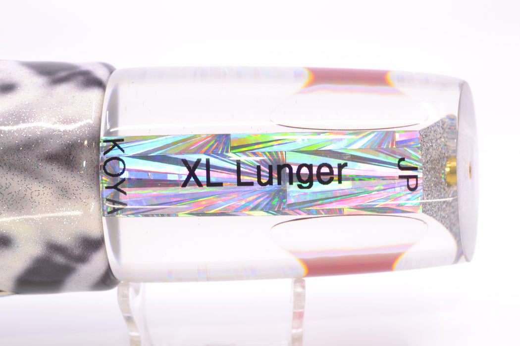 Koya Lures Silver Rainbow Starburst Red Eyes JP XL Lunger 16" 15oz FT Vinyl Wahoo GZE