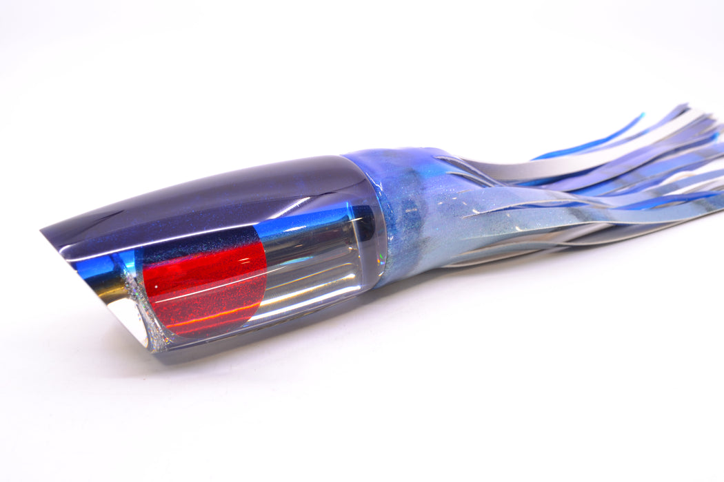 Koya Lures Mirrored Dark Blue-Blue Back Medium Poi Dog 14" 10oz FT Vinyl Aku Revisited