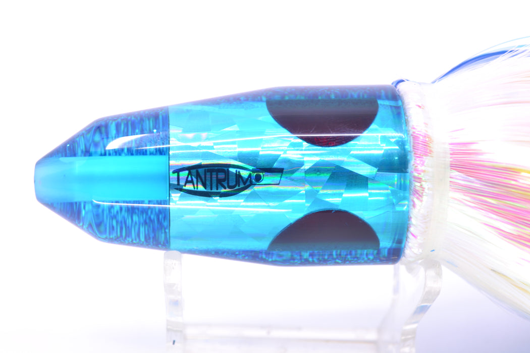 TANTRUM Lures Blue Rainbow Blue Back Medium Bullet 9" 7oz Strobez Royal Blue-White GZE