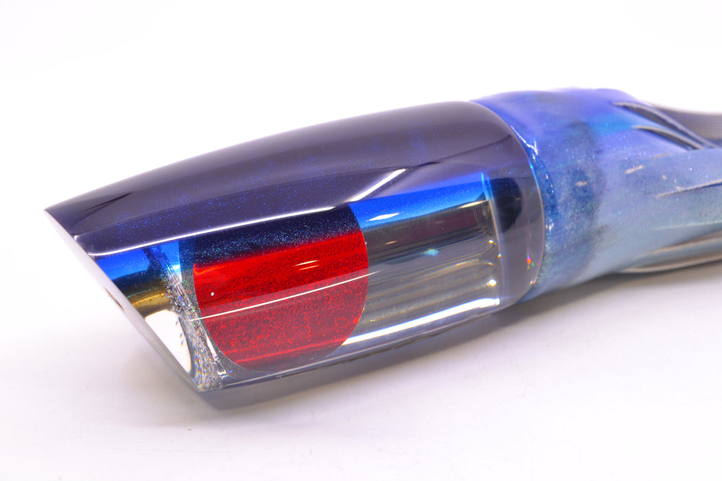 Koya Lures Mirrored Dark Blue-Blue Back Medium Poi Dog 14" 10oz FT Vinyl Aku Revisited