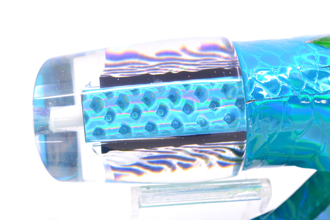 Marlin Magic Ice Blue-Akule Lava Ruckus 12" 9oz Vinyl Turquoise Scale GZE