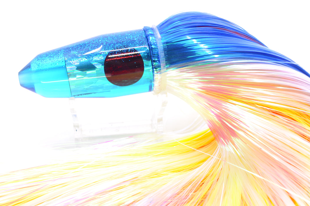 TANTRUM Lures Blue Rainbow Blue Back Medium Bullet 9" 7oz Strobez Royal Blue-White GZE