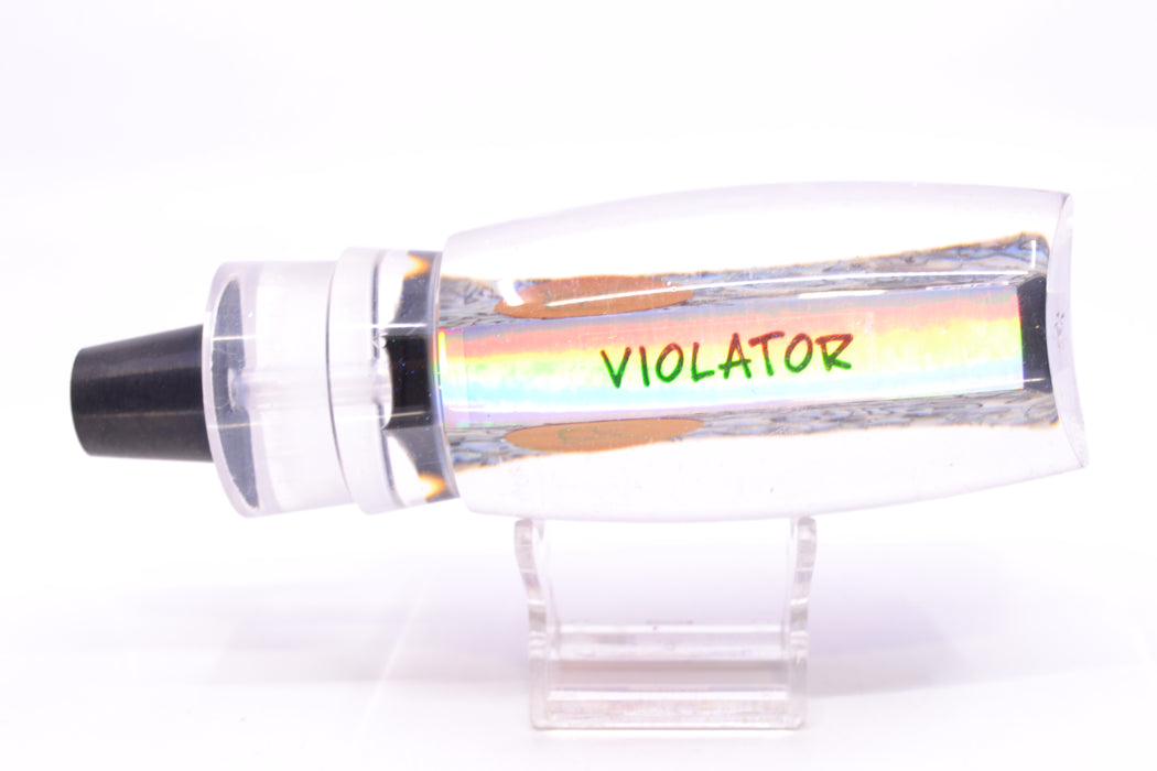 Bonze Lures Paua Shell Red Eyes Violator 14" 12.5oz