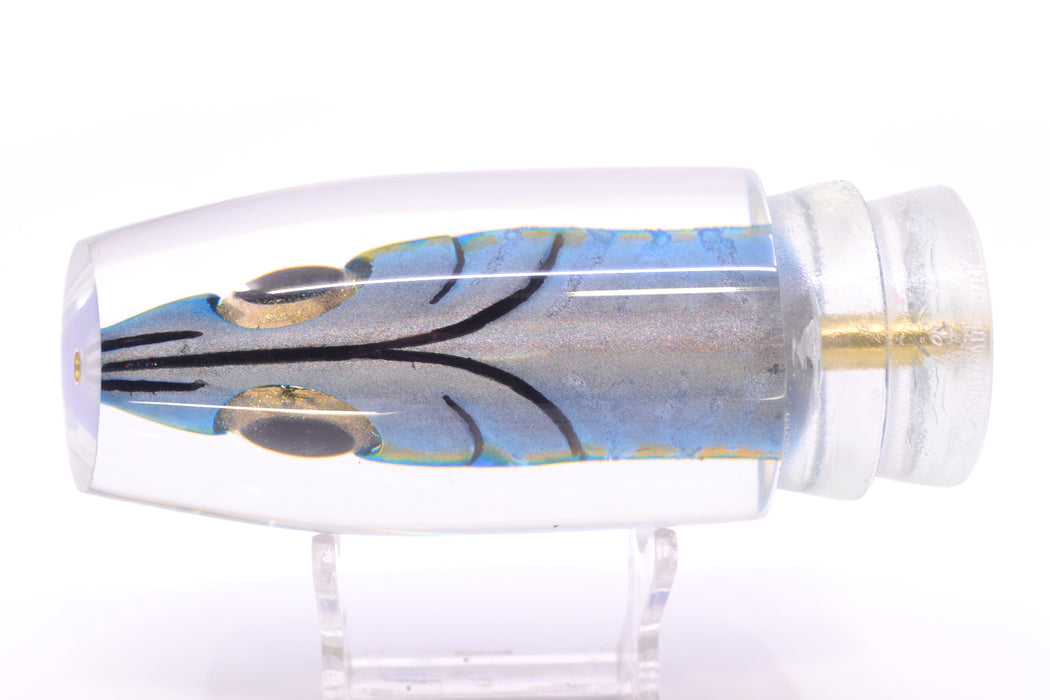 Joe Yee by KEGZ-Niiyama Collab Blue Mackerel Fish Head Super Plunger 14" 7.2oz GZE