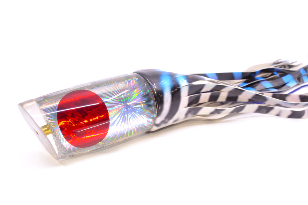 Koya Lures Silver Rainbow Starburst Red Eyes JP XL Lunger 16" 15oz FT Vinyl Wahoo GZE