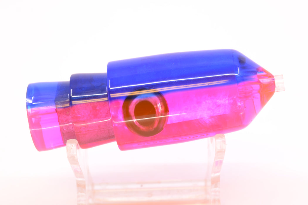 Moyes Lures Pink MOP Blue Back Taxi Eyes 2-Hole Small Sniper Jet 9" 3.8oz