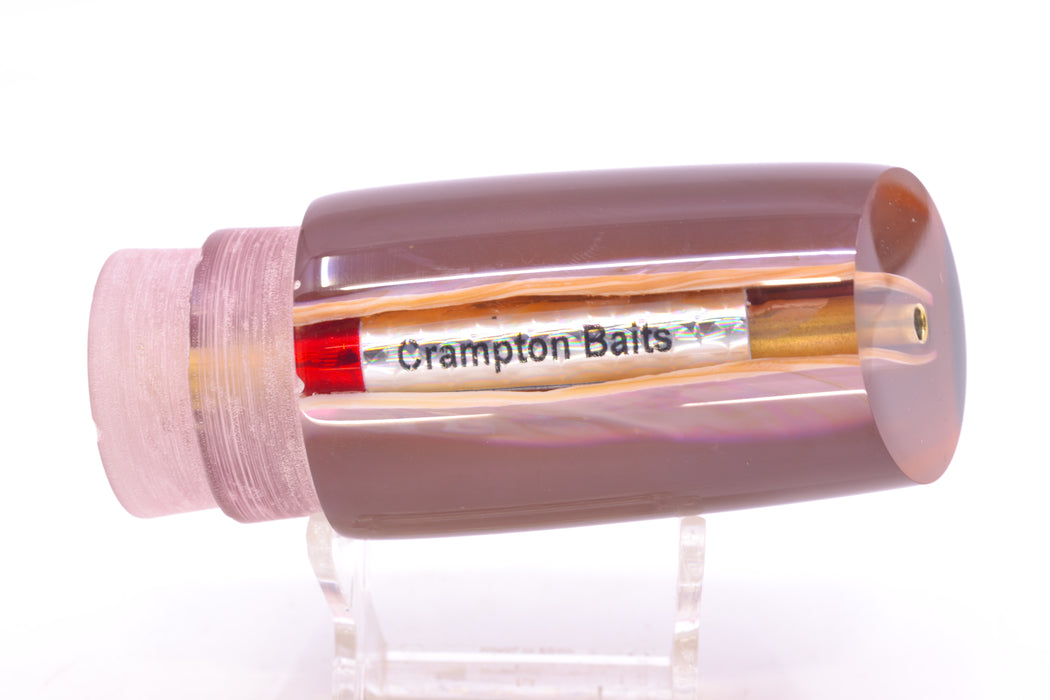 Crampton Baits Real Tan Ripple MOP Black-Pink Back No Eyes HoG 14" 6.4oz