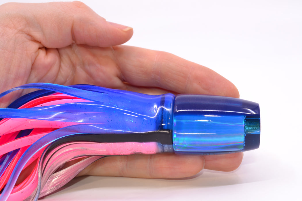 Koya Lures Blue Rainbow Blue Back JP 511 9" 4oz Skirted Blue Skipjack-Pink GZE