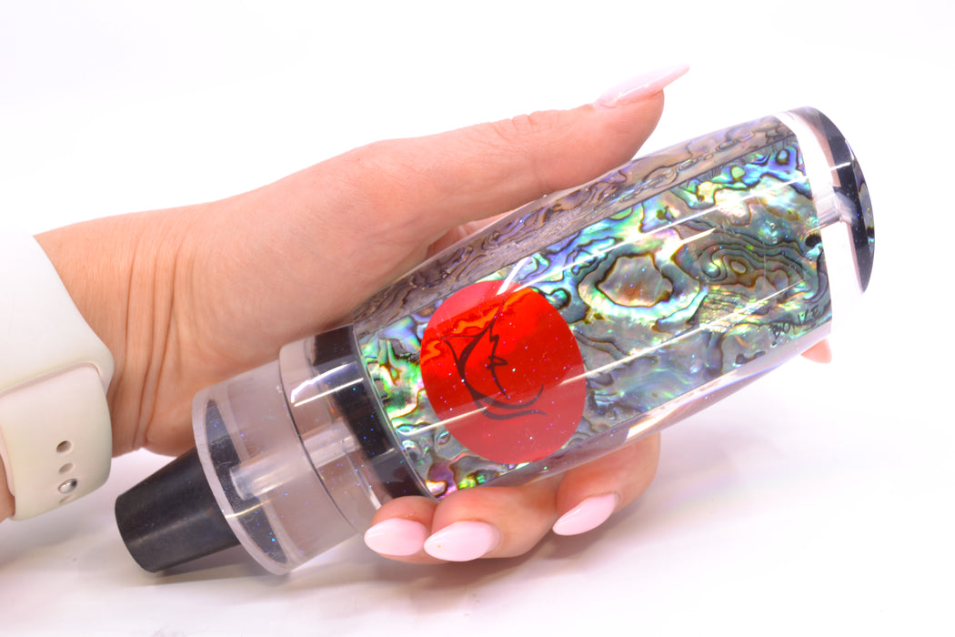 Bonze Lures Paua Shell Red Eyes Violator 14" 12.5oz